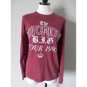 The Notorious B.I.G Tour 1995 Long Sleeve Shirt XS